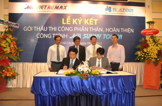 Ký kết hợp tác thi công với Công ty CP Việt R.E.M.A.X